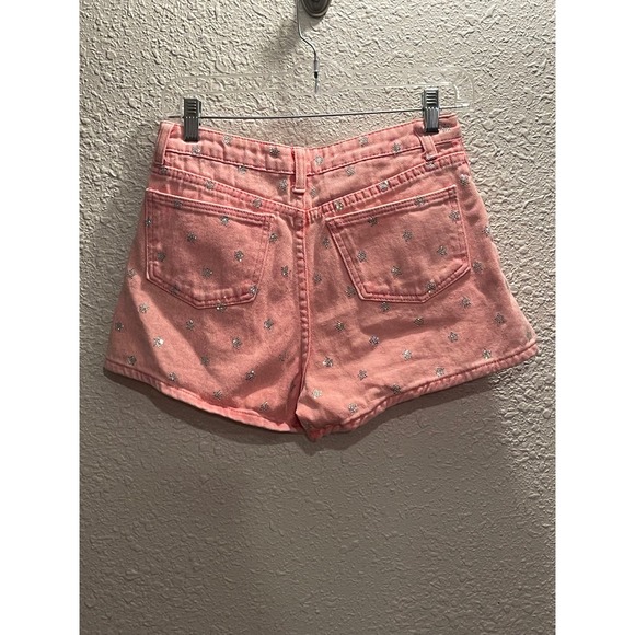 Blue‎ B Rhinestone Star Ultra High Rise Short. - Picture 2 of 4